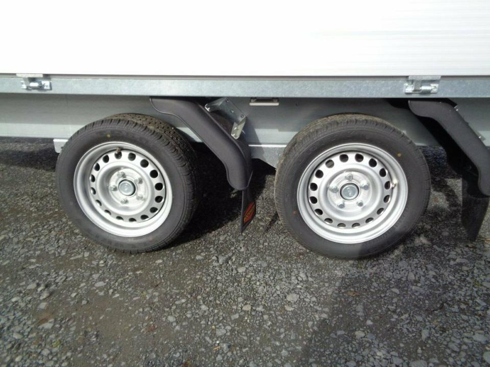 Prikolica plato/ Otvoreni sanduk Böckmann PKW-Anhänger HL-AL 4118/27 F, Hochlader: slika Prikolica plato/ Otvoreni sanduk Böckmann PKW-Anhänger HL-AL 4118/27 F, Hochlader