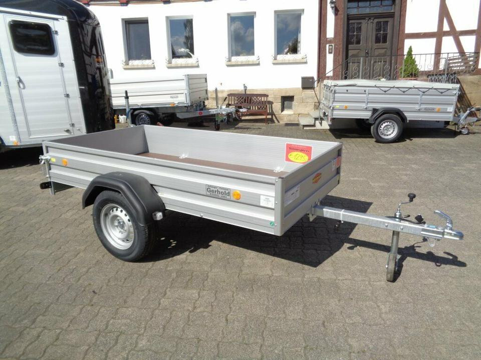 Auto prikolica Böckmann PKW-Anhänger, TL-AL 2513/75, 750 kg, Aluminium: slika Auto prikolica Böckmann PKW-Anhänger, TL-AL 2513/75, 750 kg, Aluminium