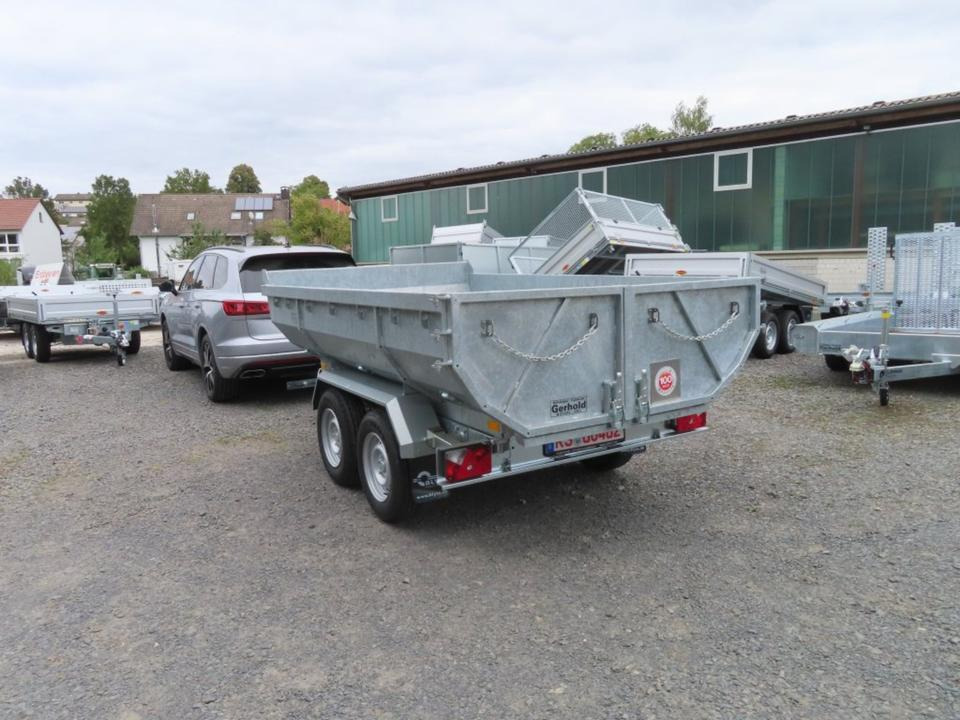 PKW Anhänger Kipper Muldenkipper Auffahrschienen 3,5t 100km/h - Kiper prikolica: slika PKW Anhänger Kipper Muldenkipper Auffahrschienen 3,5t 100km/h - Kiper prikolica PKW Anhänger Kipper Muldenkipper Auffahrschienen 3,5t 100km/h - Kiper prikolica: slika PKW Anhänger Kipper Muldenkipper Auffahrschienen 3,5t 100km/h - Kiper prikolica