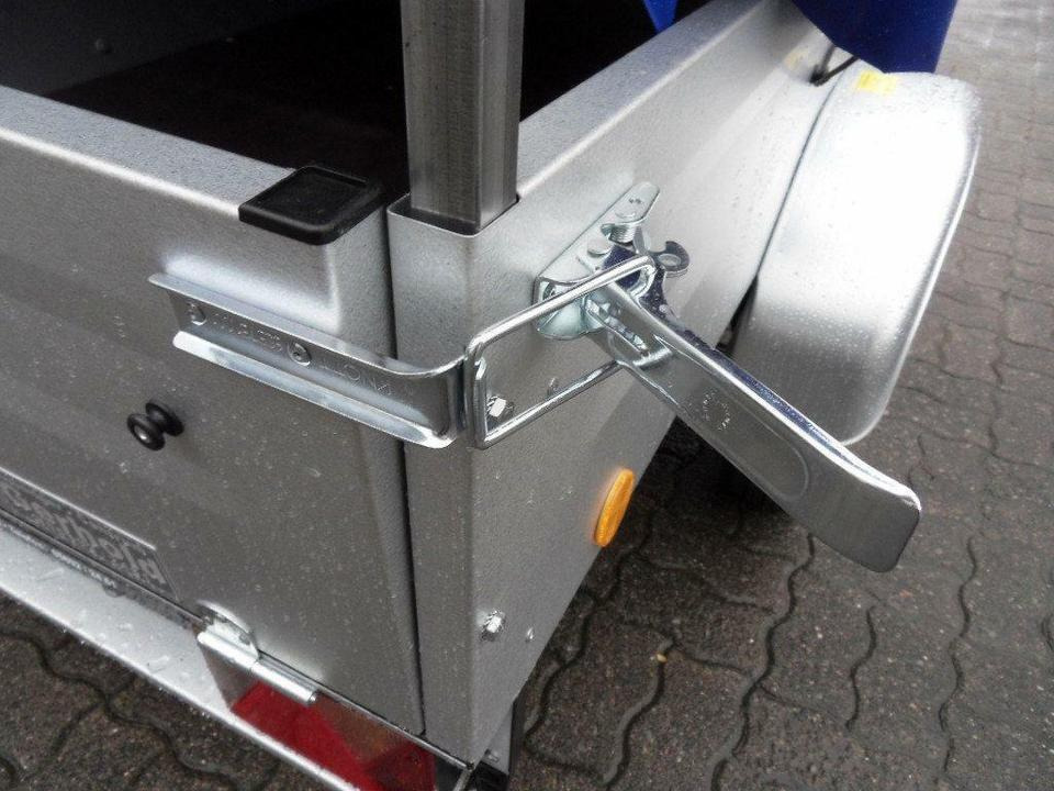 Auto prikolica Pkw Anhänger, 1000 kg - Plane und Spriegel, 100 km/h: slika Auto prikolica Pkw Anhänger, 1000 kg - Plane und Spriegel, 100 km/h