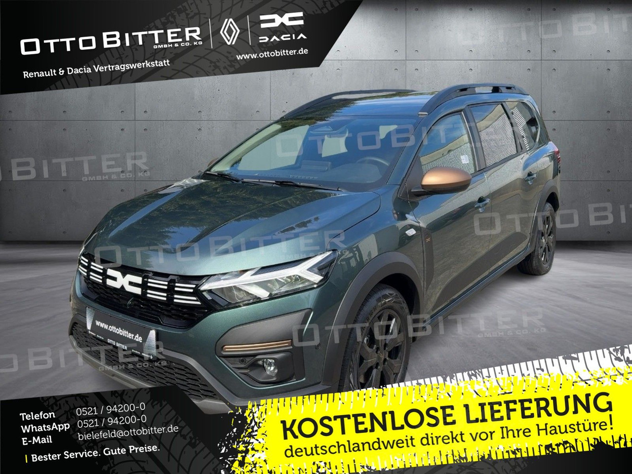 Dacia Jogger Extreme TCe110 7-Sitze CITY-PAKET/NAVI - Karavan: slika Dacia Jogger Extreme TCe110 7-Sitze CITY-PAKET/NAVI - Karavan Dacia Jogger Extreme TCe110 7-Sitze CITY-PAKET/NAVI - Karavan: slika Dacia Jogger Extreme TCe110 7-Sitze CITY-PAKET/NAVI - Karavan