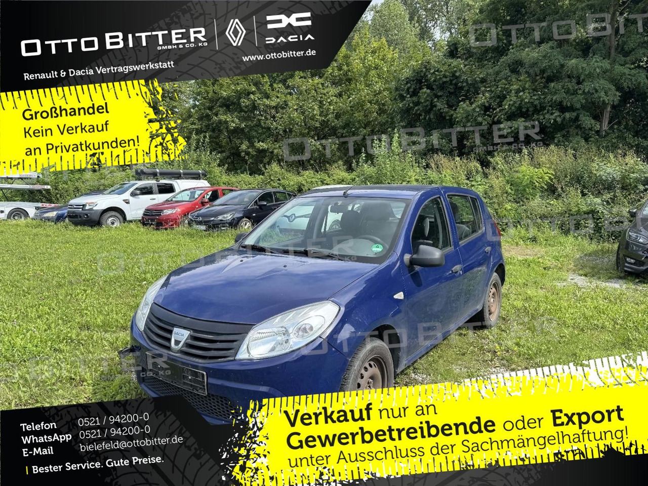Dacia Sandero 1.4 +ZAHNRIEMEN GERISSEN+ - Automobil: slika Dacia Sandero 1.4 +ZAHNRIEMEN GERISSEN+ - Automobil Dacia Sandero 1.4 +ZAHNRIEMEN GERISSEN+ - Automobil: slika Dacia Sandero 1.4 +ZAHNRIEMEN GERISSEN+ - Automobil