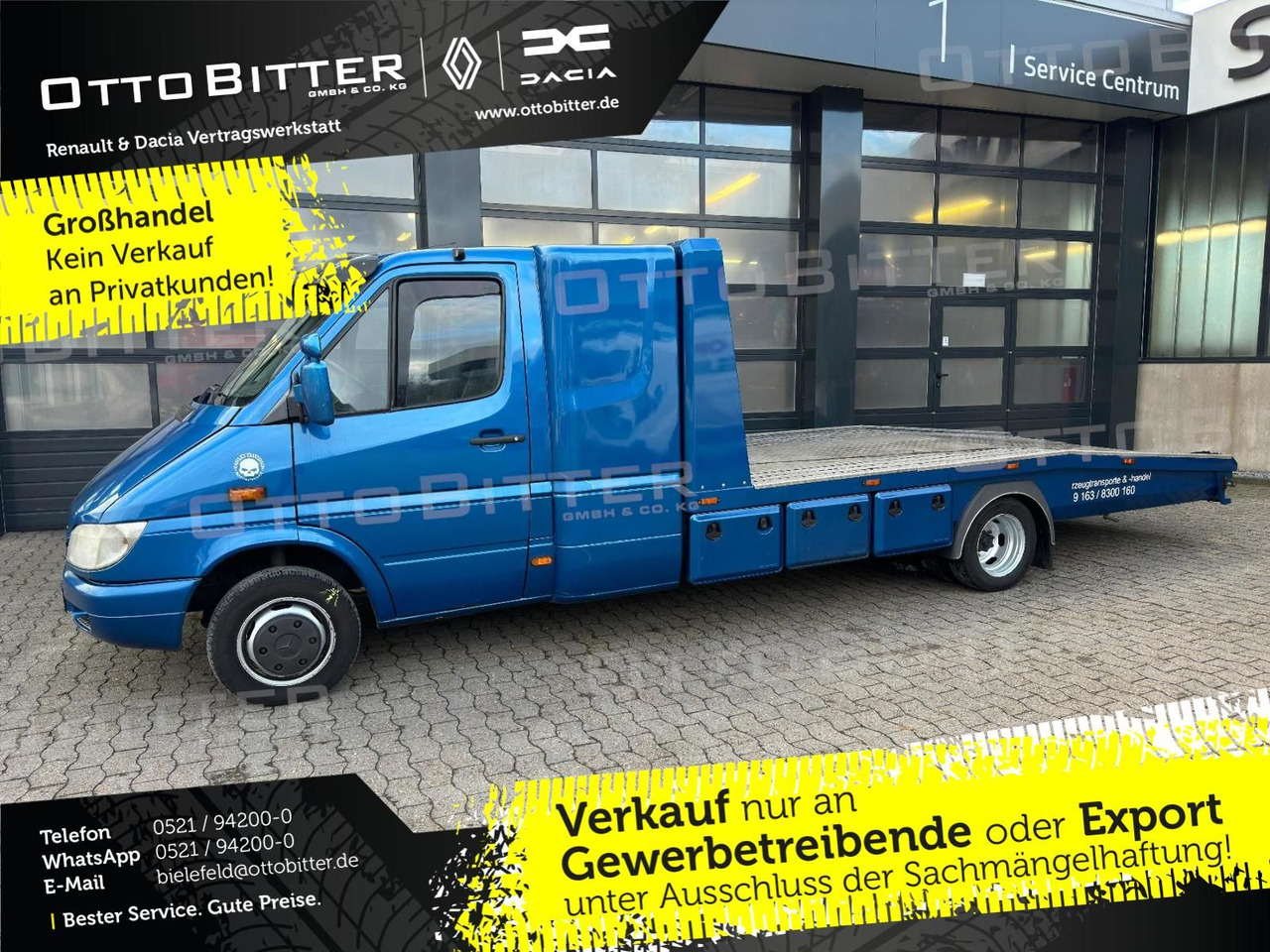 Mercedes-Benz Sprinter 2.7 CDI ABSCHLEPPWAGEN SCHLAFKABINE - Autotransporter: slika Mercedes-Benz Sprinter 2.7 CDI ABSCHLEPPWAGEN SCHLAFKABINE - Autotransporter Mercedes-Benz Sprinter 2.7 CDI ABSCHLEPPWAGEN SCHLAFKABINE - Autotransporter: slika Mercedes-Benz Sprinter 2.7 CDI ABSCHLEPPWAGEN SCHLAFKABINE - Autotransporter