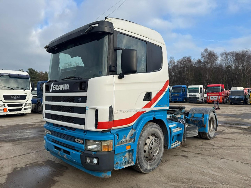 Tegljač Scania 124 - 420 (MANUAL GEARBOX / BOITE MANUELLE / PTO / HYDRAULIC / PERFECT): slika Tegljač Scania 124 - 420 (MANUAL GEARBOX / BOITE MANUELLE / PTO / HYDRAULIC / PERFECT)