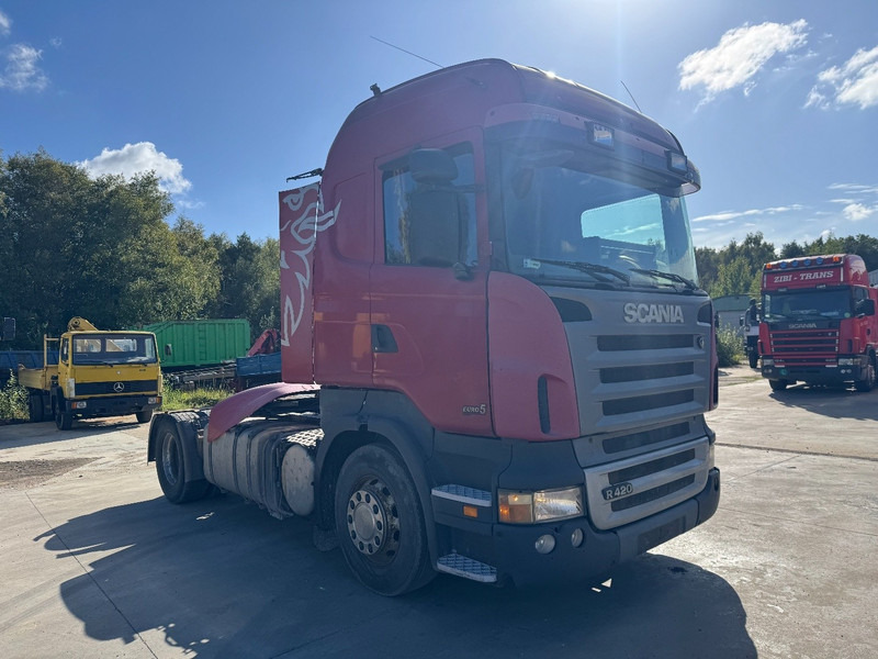 Scania R 420 Highline (MANUAL GEARBOX / BOITE MANUELLE) - Tegljač: slika Scania R 420 Highline (MANUAL GEARBOX / BOITE MANUELLE) - Tegljač Scania R 420 Highline (MANUAL GEARBOX / BOITE MANUELLE) - Tegljač: slika Scania R 420 Highline (MANUAL GEARBOX / BOITE MANUELLE) - Tegljač