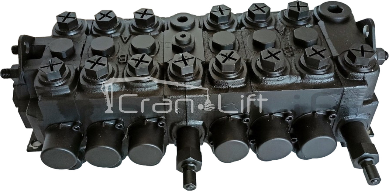 Rozdzielacz Parker F130CF - 6 sekcji / Loglift typ - Hidraulični ventil za Kamionska dizalica: slika Rozdzielacz Parker F130CF - 6 sekcji / Loglift typ - Hidraulični ventil za Kamionska dizalica Rozdzielacz Parker F130CF - 6 sekcji / Loglift typ - Hidraulični ventil za Kamionska dizalica: slika Rozdzielacz Parker F130CF - 6 sekcji / Loglift typ - Hidraulični ventil za Kamionska dizalica