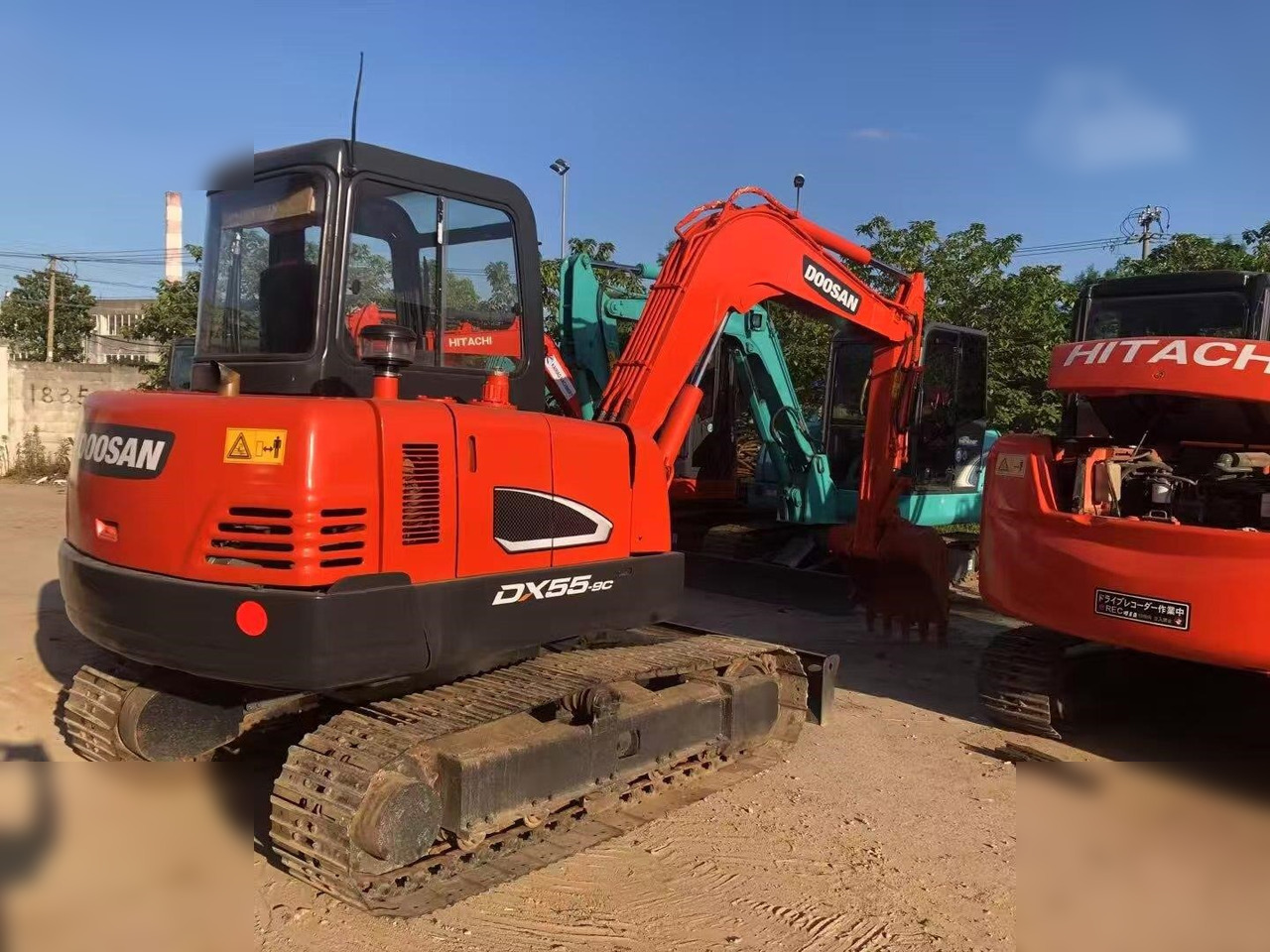 DOOSAN DH55-V - Mini bager: slika DOOSAN DH55-V - Mini bager DOOSAN DH55-V - Mini bager: slika DOOSAN DH55-V - Mini bager