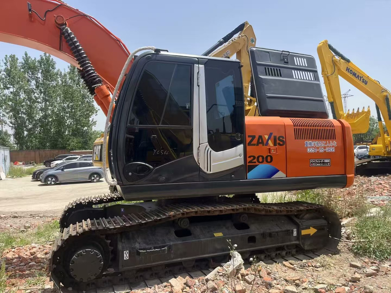 Bager gusjeničar HITACHI ZX200: slika Bager gusjeničar HITACHI ZX200