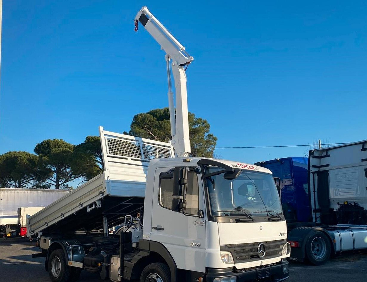 MERCEDES 816 ATEGO CASSONE RIBALTABILE E GRU - Kiper, Kamion s kranom: slika MERCEDES 816 ATEGO CASSONE RIBALTABILE E GRU - Kiper, Kamion s kranom MERCEDES 816 ATEGO CASSONE RIBALTABILE E GRU - Kiper, Kamion s kranom: slika MERCEDES 816 ATEGO CASSONE RIBALTABILE E GRU - Kiper, Kamion s kranom