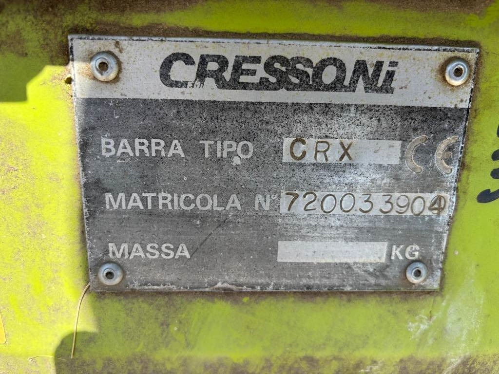 Cressoni CRX  - Heder za kombajn: slika Cressoni CRX  - Heder za kombajn Cressoni CRX  - Heder za kombajn: slika Cressoni CRX  - Heder za kombajn