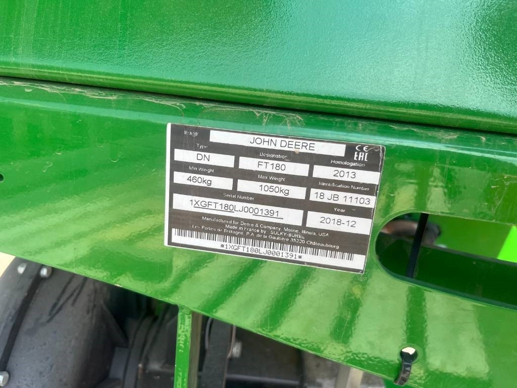 John Deere FT 180 - Rasipač gnojiva: slika John Deere FT 180 - Rasipač gnojiva John Deere FT 180 - Rasipač gnojiva: slika John Deere FT 180 - Rasipač gnojiva