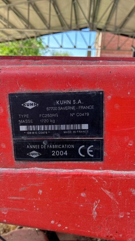 Kuhn FC 250 R G - Kosilica: slika Kuhn FC 250 R G - Kosilica Kuhn FC 250 R G - Kosilica: slika Kuhn FC 250 R G - Kosilica