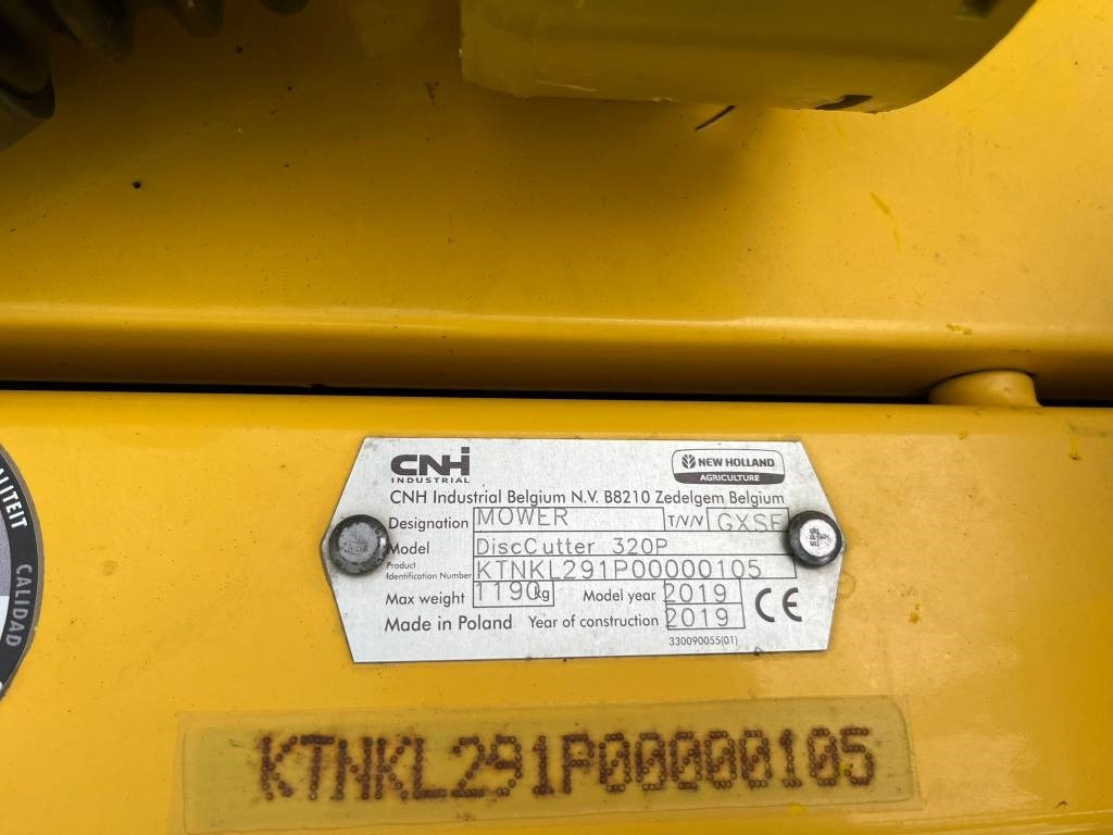 New Holland DISCOCUTTER 320 P - Kosilica: slika New Holland DISCOCUTTER 320 P - Kosilica New Holland DISCOCUTTER 320 P - Kosilica: slika New Holland DISCOCUTTER 320 P - Kosilica