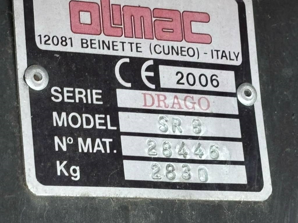 Olimac SR 8  - Priključak za kombajn: slika Olimac SR 8  - Priključak za kombajn Olimac SR 8  - Priključak za kombajn: slika Olimac SR 8  - Priključak za kombajn