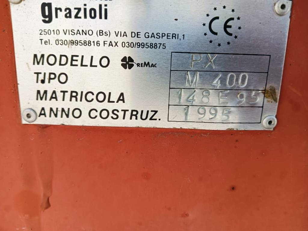 Remac PX M 400 - Drljača: slika Remac PX M 400 - Drljača Remac PX M 400 - Drljača: slika Remac PX M 400 - Drljača