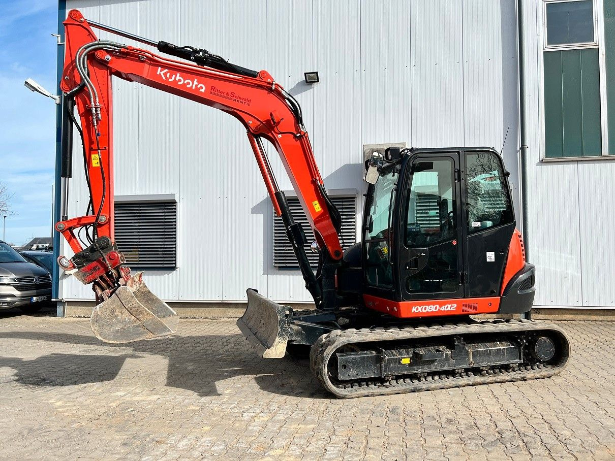 Kubota KX080-4@2 - Mini bager: slika Kubota KX080-4@2 - Mini bager Kubota KX080-4@2 - Mini bager: slika Kubota KX080-4@2 - Mini bager