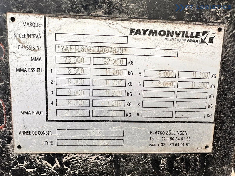 Faymonville FAYMONVILLE STZ-6WAU – 6 AXLES – 92.2T GVW – 73T PAYLOAD – HYDRAULIC RAMPS – EXCELLENT CONDITION! - Poluprikolica s niskim utovarivačem: slika Faymonville FAYMONVILLE STZ-6WAU – 6 AXLES – 92.2T GVW – 73T PAYLOAD – HYDRAULIC RAMPS – EXCELLENT CONDITION! - Poluprikolica s niskim utovarivačem Faymonville FAYMONVILLE STZ-6WAU – 6 AXLES – 92.2T GVW – 73T PAYLOAD – HYDRAULIC RAMPS – EXCELLENT CONDITION! - Poluprikolica s niskim utovarivačem: slika Faymonville FAYMONVILLE STZ-6WAU – 6 AXLES – 92.2T GVW – 73T PAYLOAD – HYDRAULIC RAMPS – EXCELLENT CONDITION! - Poluprikolica s niskim utovarivačem