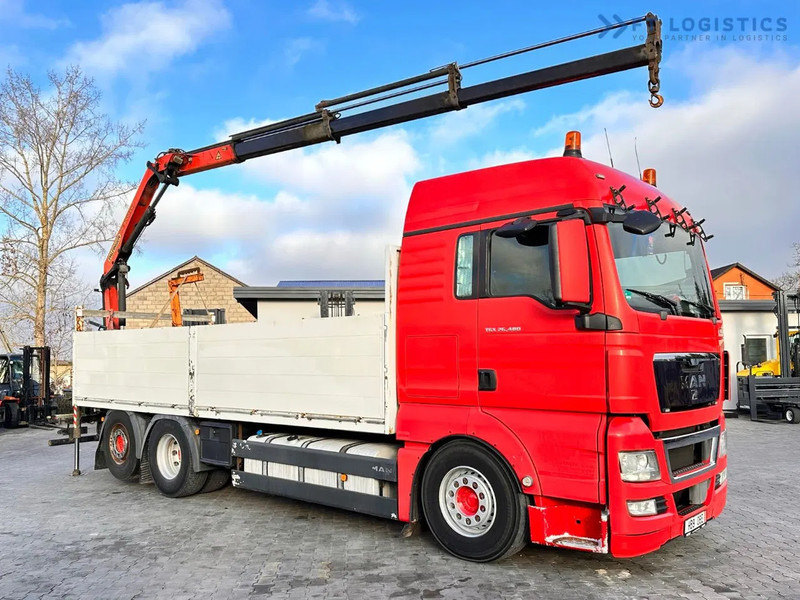 MAN TGX 26.480 Ciężarówka burtowa MAN TGX 26.480 6X2 / PALFINGER PK9002-EH B Crane / 80% Michelin Tire Dodać do ulubionych - Kamion s kranom: slika MAN TGX 26.480 Ciężarówka burtowa MAN TGX 26.480 6X2 / PALFINGER PK9002-EH B Crane / 80% Michelin Tire Dodać do ulubionych - Kamion s kranom MAN TGX 26.480 Ciężarówka burtowa MAN TGX 26.480 6X2 / PALFINGER PK9002-EH B Crane / 80% Michelin Tire Dodać do ulubionych - Kamion s kranom: slika MAN TGX 26.480 Ciężarówka burtowa MAN TGX 26.480 6X2 / PALFINGER PK9002-EH B Crane / 80% Michelin Tire Dodać do ulubionych - Kamion s kranom
