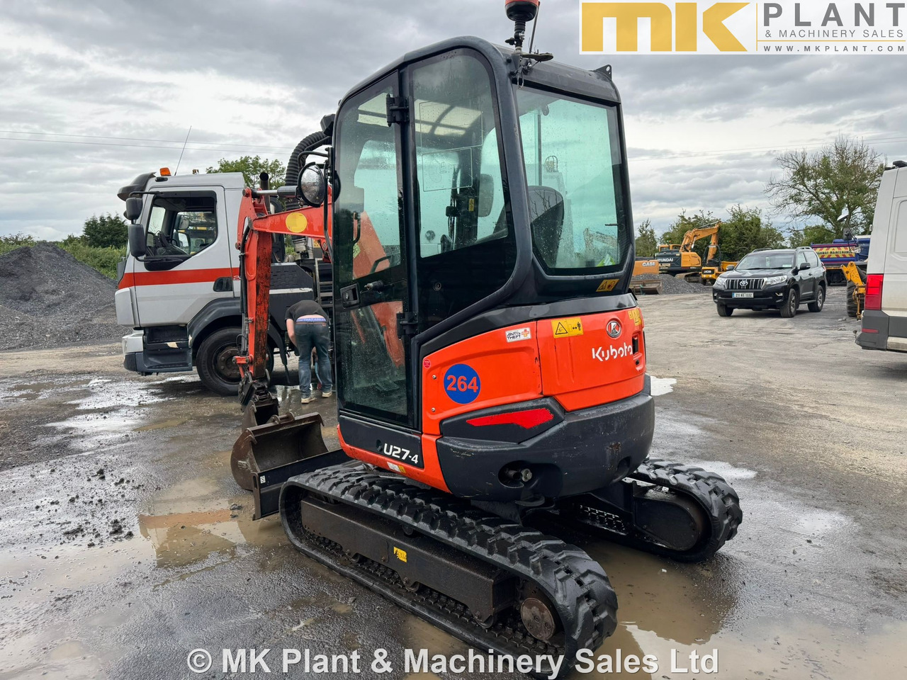 KUBOTA U27-4 - Mini bager: slika KUBOTA U27-4 - Mini bager KUBOTA U27-4 - Mini bager: slika KUBOTA U27-4 - Mini bager