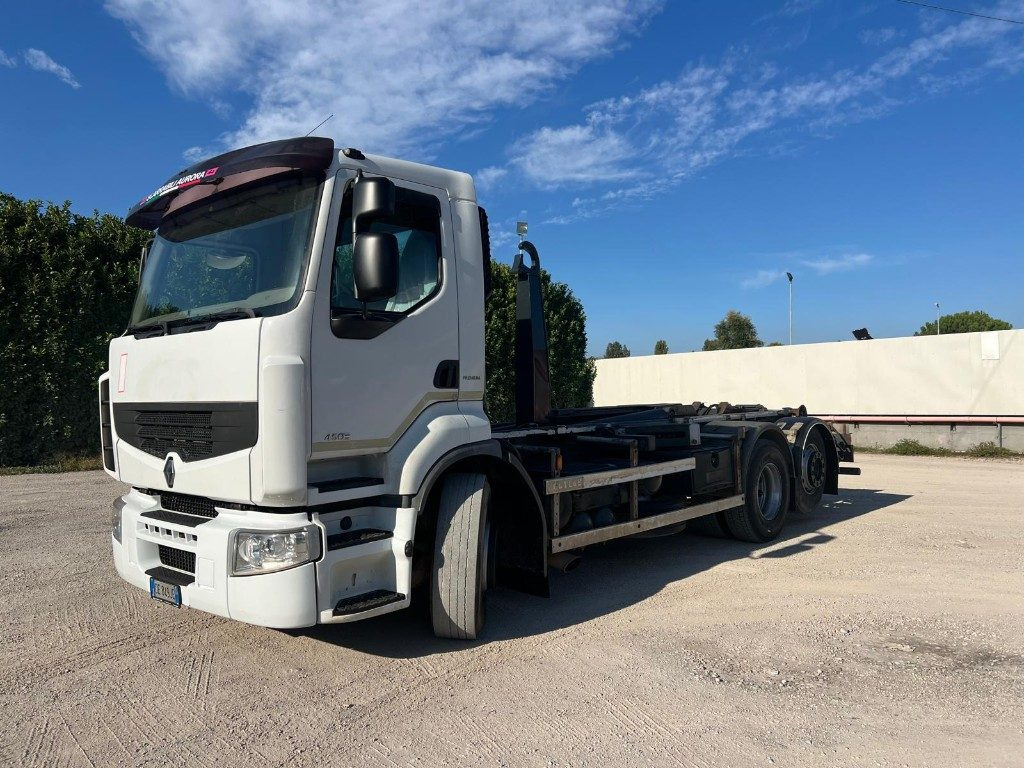 RENAULT PREMIUM 450 SCARRABILE FULL PNEUMATICO - Kamion s kukastom dizalicom: slika RENAULT PREMIUM 450 SCARRABILE FULL PNEUMATICO - Kamion s kukastom dizalicom RENAULT PREMIUM 450 SCARRABILE FULL PNEUMATICO - Kamion s kukastom dizalicom: slika RENAULT PREMIUM 450 SCARRABILE FULL PNEUMATICO - Kamion s kukastom dizalicom