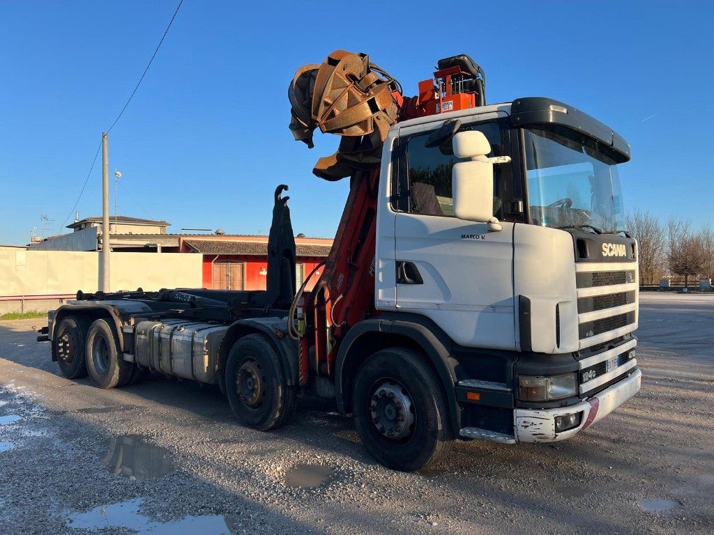 SCANIA CV R124 SCARRABILE CON GRU E POLIPO - Kamion s kukastom dizalicom: slika SCANIA CV R124 SCARRABILE CON GRU E POLIPO - Kamion s kukastom dizalicom SCANIA CV R124 SCARRABILE CON GRU E POLIPO - Kamion s kukastom dizalicom: slika SCANIA CV R124 SCARRABILE CON GRU E POLIPO - Kamion s kukastom dizalicom