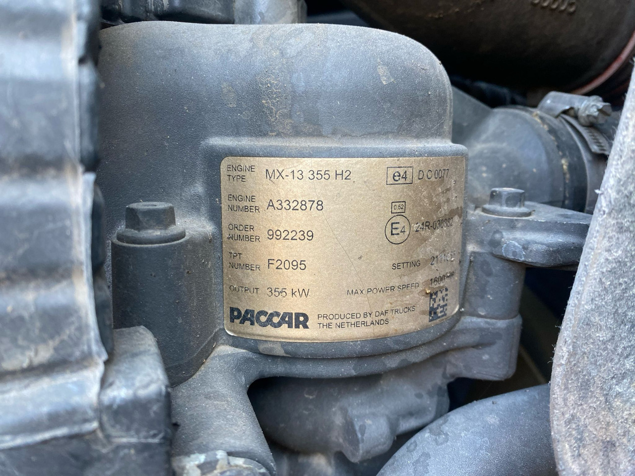 Daf MX-13 355H2 - Motor: slika Daf MX-13 355H2 - Motor Daf MX-13 355H2 - Motor: slika Daf MX-13 355H2 - Motor