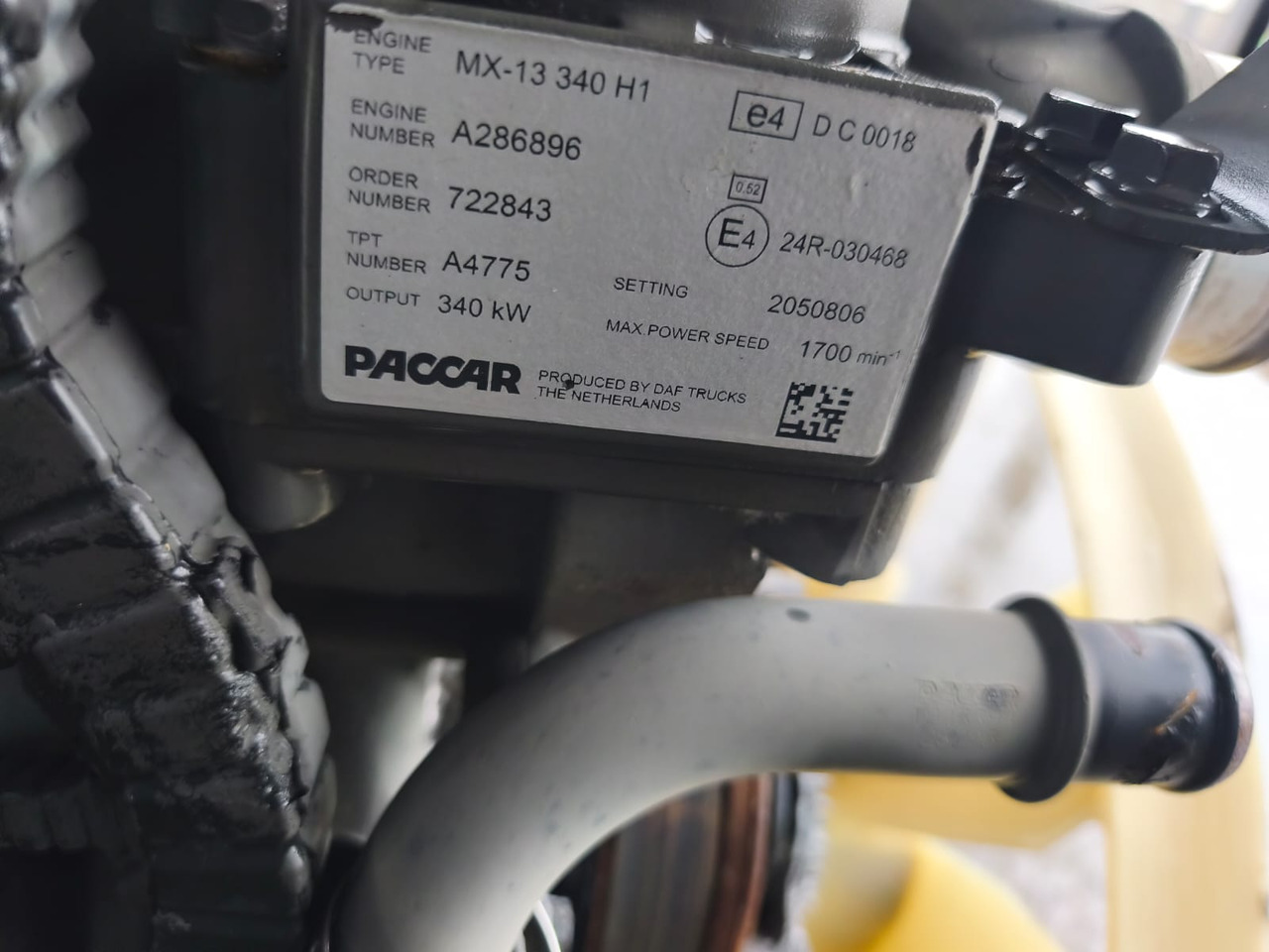 DAF Paccar MX-13 340 H1 DAF XF, CF - Motor za Kamion: slika DAF Paccar MX-13 340 H1 DAF XF, CF - Motor za Kamion DAF Paccar MX-13 340 H1 DAF XF, CF - Motor za Kamion: slika DAF Paccar MX-13 340 H1 DAF XF, CF - Motor za Kamion