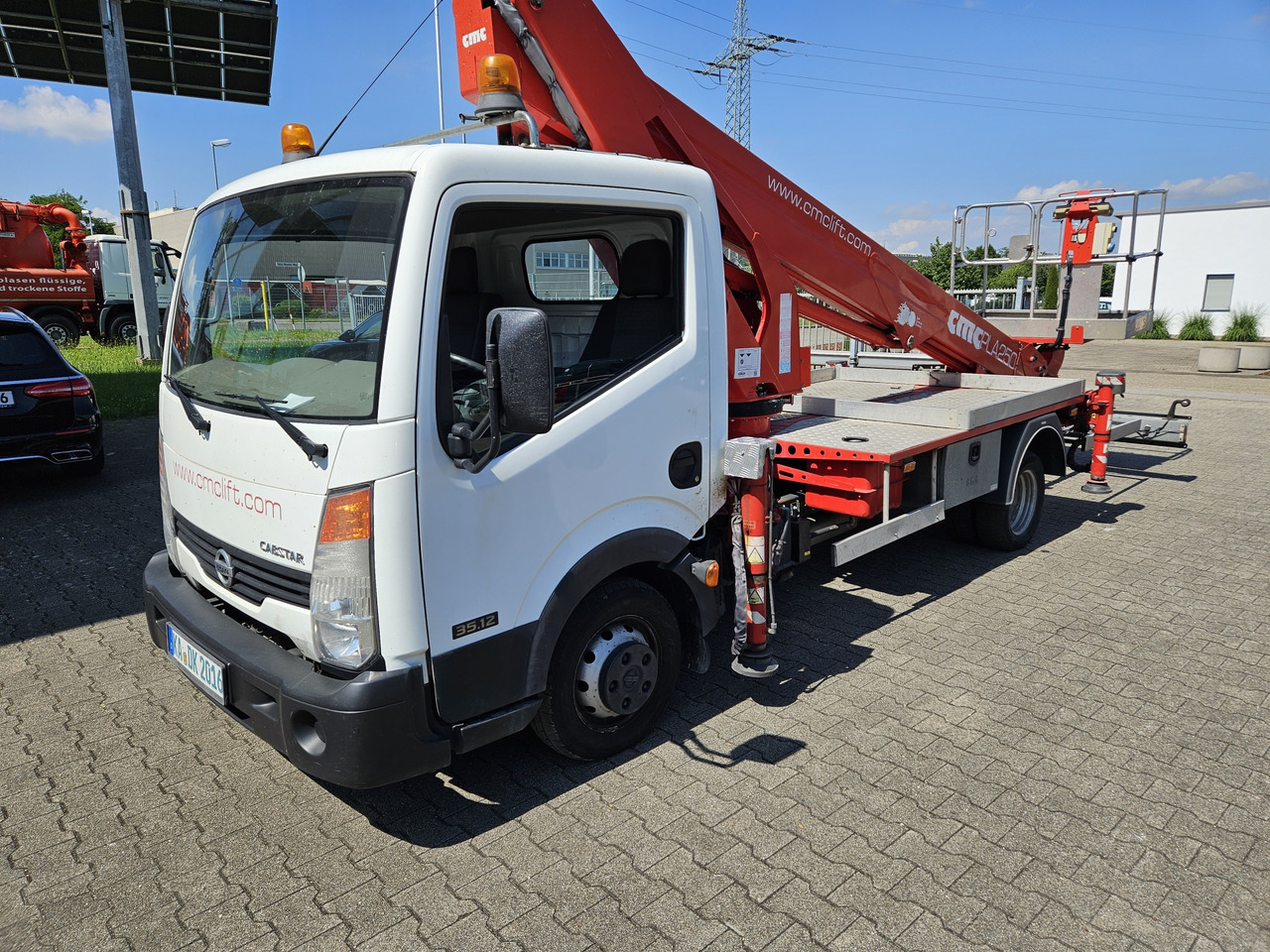Nissan Cabstar CMC PLA 250 - 25m TOP nur 420 Stunden! - Podizna platforma montirana na kamion: slika Nissan Cabstar CMC PLA 250 - 25m TOP nur 420 Stunden! - Podizna platforma montirana na kamion Nissan Cabstar CMC PLA 250 - 25m TOP nur 420 Stunden! - Podizna platforma montirana na kamion: slika Nissan Cabstar CMC PLA 250 - 25m TOP nur 420 Stunden! - Podizna platforma montirana na kamion