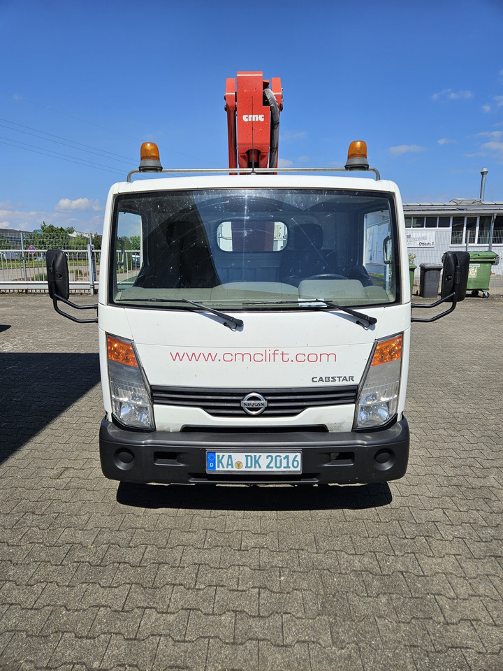 Nissan Cabstar CMC PLA 250 - 25m TOP nur 420 Stunden! - Podizna platforma montirana na kamion: slika Nissan Cabstar CMC PLA 250 - 25m TOP nur 420 Stunden! - Podizna platforma montirana na kamion Nissan Cabstar CMC PLA 250 - 25m TOP nur 420 Stunden! - Podizna platforma montirana na kamion: slika Nissan Cabstar CMC PLA 250 - 25m TOP nur 420 Stunden! - Podizna platforma montirana na kamion