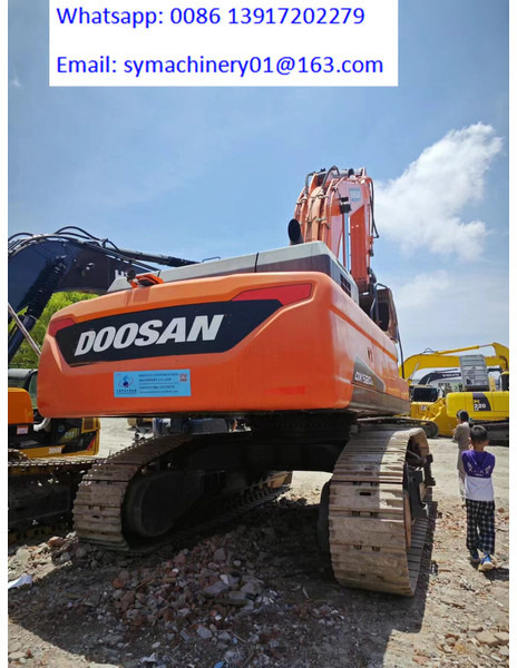 Doosan DX500 DX520 DX530 - Bager gusjeničar: slika Doosan DX500 DX520 DX530 - Bager gusjeničar Doosan DX500 DX520 DX530 - Bager gusjeničar: slika Doosan DX500 DX520 DX530 - Bager gusjeničar