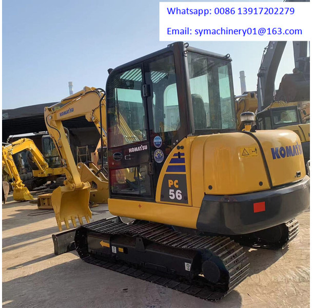 Mini bager Komatsu PC56-7: slika Mini bager Komatsu PC56-7