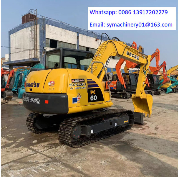 Komatsu PC60-8 - Mini bager: slika Komatsu PC60-8 - Mini bager Komatsu PC60-8 - Mini bager: slika Komatsu PC60-8 - Mini bager