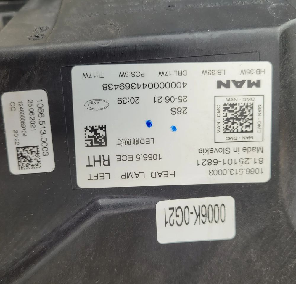 LAMPA LED MAN TG3 TGX NM ORYGINAŁ 81.25101-6821 LEWA CHWALIM116 - Svjetla/ Rasvjeta za Kamion: slika LAMPA LED MAN TG3 TGX NM ORYGINAŁ 81.25101-6821 LEWA CHWALIM116 - Svjetla/ Rasvjeta za Kamion LAMPA LED MAN TG3 TGX NM ORYGINAŁ 81.25101-6821 LEWA CHWALIM116 - Svjetla/ Rasvjeta za Kamion: slika LAMPA LED MAN TG3 TGX NM ORYGINAŁ 81.25101-6821 LEWA CHWALIM116 - Svjetla/ Rasvjeta za Kamion