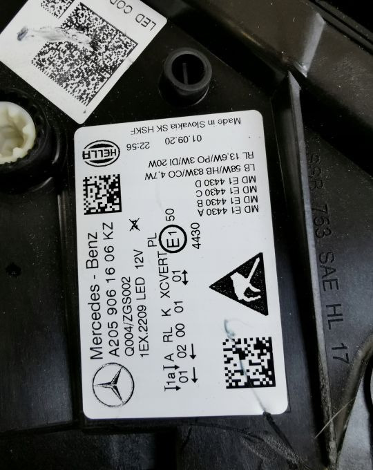 LAMPA PRZÓD MERCEDES C KLASA A 205 9061606 LIFT - Prednja svjetla: slika LAMPA PRZÓD MERCEDES C KLASA A 205 9061606 LIFT - Prednja svjetla LAMPA PRZÓD MERCEDES C KLASA A 205 9061606 LIFT - Prednja svjetla: slika LAMPA PRZÓD MERCEDES C KLASA A 205 9061606 LIFT - Prednja svjetla