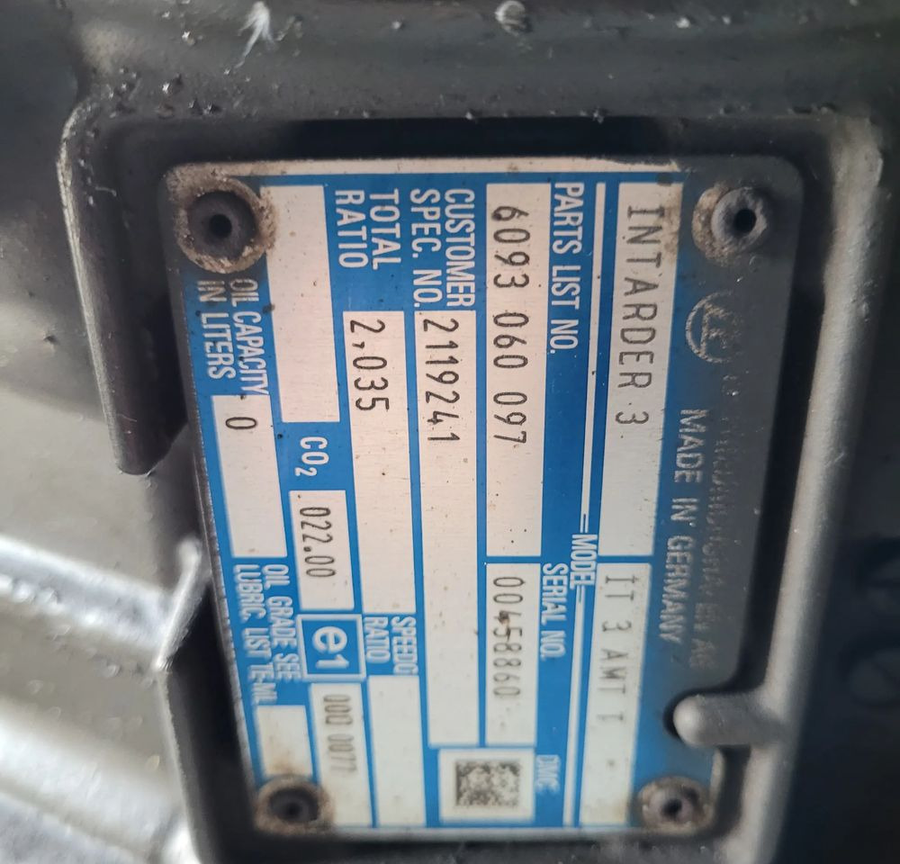 RETARDER INTARDER 3 DAF XF 106 ORYGINAŁ 6093060097 CHWALIM116 - Mjenjač: slika RETARDER INTARDER 3 DAF XF 106 ORYGINAŁ 6093060097 CHWALIM116 - Mjenjač RETARDER INTARDER 3 DAF XF 106 ORYGINAŁ 6093060097 CHWALIM116 - Mjenjač: slika RETARDER INTARDER 3 DAF XF 106 ORYGINAŁ 6093060097 CHWALIM116 - Mjenjač