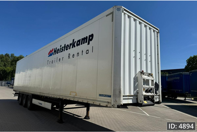 Krone SD / BPW Drum / Double stock - Poluprikolica sa zatvorenim sandukom: slika Krone SD / BPW Drum / Double stock - Poluprikolica sa zatvorenim sandukom Krone SD / BPW Drum / Double stock - Poluprikolica sa zatvorenim sandukom: slika Krone SD / BPW Drum / Double stock - Poluprikolica sa zatvorenim sandukom