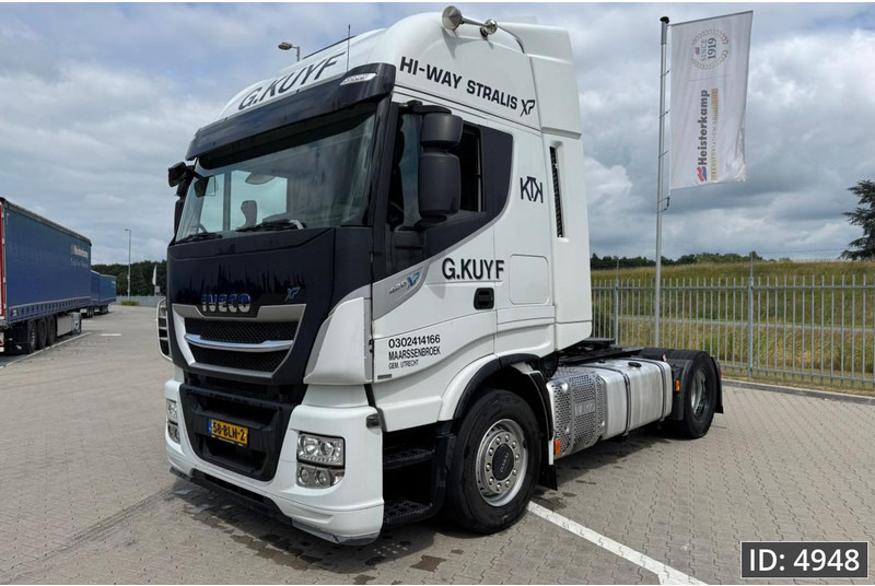 Tegljač Iveco AS440STX/P Hi-Way Stralis, Euro 6, / 2 Tanks / Perfect condition / NL Truck: slika Tegljač Iveco AS440STX/P Hi-Way Stralis, Euro 6, / 2 Tanks / Perfect condition / NL Truck