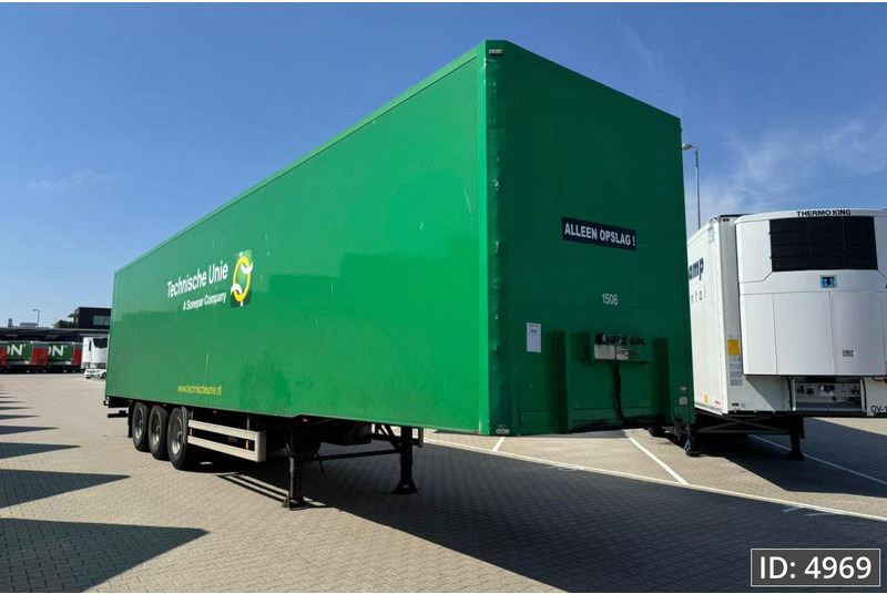 Van Eck PT-3 / BPW Drum / Roll up door - Poluprikolica sa zatvorenim sandukom: slika Van Eck PT-3 / BPW Drum / Roll up door - Poluprikolica sa zatvorenim sandukom Van Eck PT-3 / BPW Drum / Roll up door - Poluprikolica sa zatvorenim sandukom: slika Van Eck PT-3 / BPW Drum / Roll up door - Poluprikolica sa zatvorenim sandukom