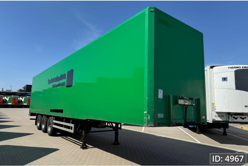 Van Eck PT-3 / BPW Drum / Roll up door - Poluprikolica sa zatvorenim sandukom: slika Van Eck PT-3 / BPW Drum / Roll up door - Poluprikolica sa zatvorenim sandukom Van Eck PT-3 / BPW Drum / Roll up door - Poluprikolica sa zatvorenim sandukom: slika Van Eck PT-3 / BPW Drum / Roll up door - Poluprikolica sa zatvorenim sandukom