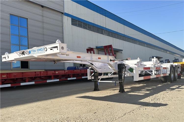 TITAN 2 Axle 40ft Container Transport Trailer for Sale In Nigeria - Poluprikolica-šasija: slika TITAN 2 Axle 40ft Container Transport Trailer for Sale In Nigeria - Poluprikolica-šasija TITAN 2 Axle 40ft Container Transport Trailer for Sale In Nigeria - Poluprikolica-šasija: slika TITAN 2 Axle 40ft Container Transport Trailer for Sale In Nigeria - Poluprikolica-šasija