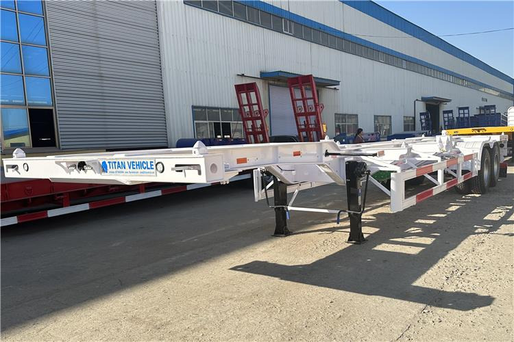 TITAN 2 Axle 40ft Container Transport Trailer for Sale In Nigeria - Poluprikolica-šasija: slika TITAN 2 Axle 40ft Container Transport Trailer for Sale In Nigeria - Poluprikolica-šasija TITAN 2 Axle 40ft Container Transport Trailer for Sale In Nigeria - Poluprikolica-šasija: slika TITAN 2 Axle 40ft Container Transport Trailer for Sale In Nigeria - Poluprikolica-šasija