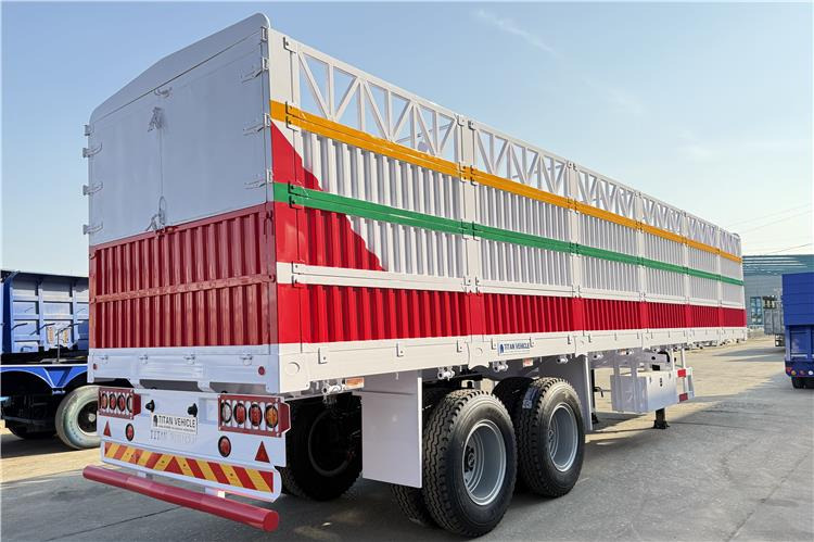 TITAN 2 Axle Fence Cargo Trailer with Bogie Suspension for Sale In Zimbabwe - Poluprikolica za prijevoz stoke: slika TITAN 2 Axle Fence Cargo Trailer with Bogie Suspension for Sale In Zimbabwe - Poluprikolica za prijevoz stoke TITAN 2 Axle Fence Cargo Trailer with Bogie Suspension for Sale In Zimbabwe - Poluprikolica za prijevoz stoke: slika TITAN 2 Axle Fence Cargo Trailer with Bogie Suspension for Sale In Zimbabwe - Poluprikolica za prijevoz stoke