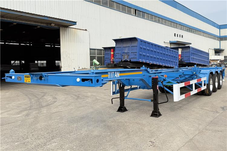 TITAN 3 Axle 40 foot Container Trailer for Sale In Senegal - Poluprikolica-šasija: slika TITAN 3 Axle 40 foot Container Trailer for Sale In Senegal - Poluprikolica-šasija TITAN 3 Axle 40 foot Container Trailer for Sale In Senegal - Poluprikolica-šasija: slika TITAN 3 Axle 40 foot Container Trailer for Sale In Senegal - Poluprikolica-šasija