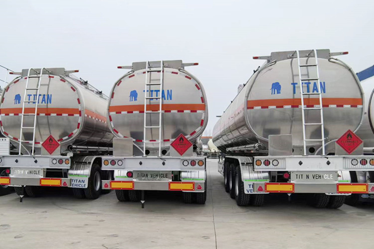 TITAN 3 Axle 42000liter Aluminum Tanker Trailer for Sale in Mali - Poluprikolica cisterna: slika TITAN 3 Axle 42000liter Aluminum Tanker Trailer for Sale in Mali - Poluprikolica cisterna TITAN 3 Axle 42000liter Aluminum Tanker Trailer for Sale in Mali - Poluprikolica cisterna: slika TITAN 3 Axle 42000liter Aluminum Tanker Trailer for Sale in Mali - Poluprikolica cisterna