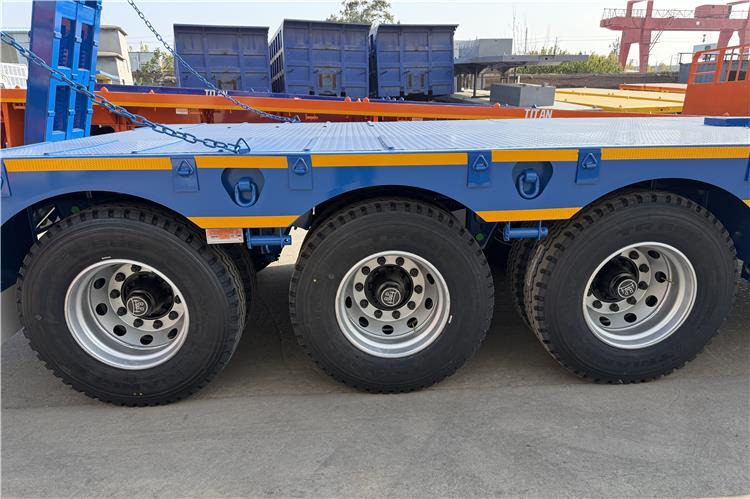 TITAN 3 Axle 80 Ton Low Bed Trailer Price for Sale In Nigeria - Poluprikolica s niskim utovarivačem: slika TITAN 3 Axle 80 Ton Low Bed Trailer Price for Sale In Nigeria - Poluprikolica s niskim utovarivačem TITAN 3 Axle 80 Ton Low Bed Trailer Price for Sale In Nigeria - Poluprikolica s niskim utovarivačem: slika TITAN 3 Axle 80 Ton Low Bed Trailer Price for Sale In Nigeria - Poluprikolica s niskim utovarivačem