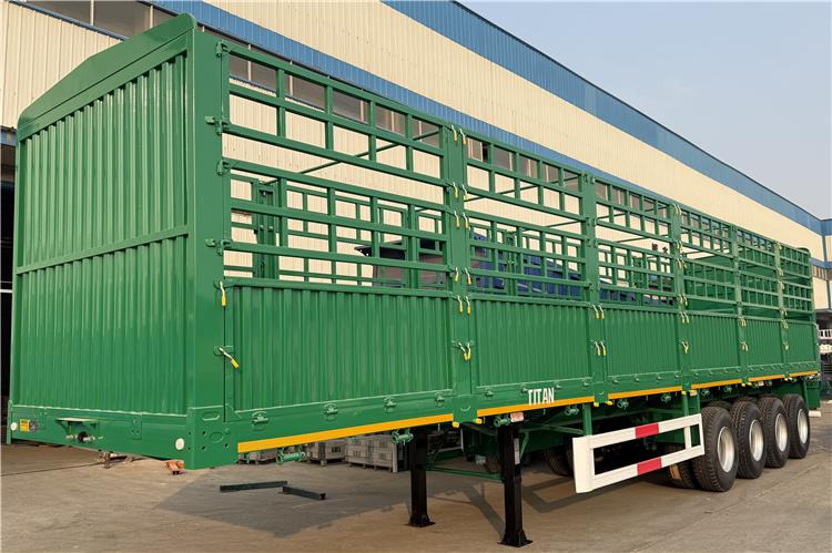TITAN 4 Axle 80 Ton Livestock Semi Trailer for Sale In Sudan - Poluprikolica za prijevoz stoke: slika TITAN 4 Axle 80 Ton Livestock Semi Trailer for Sale In Sudan - Poluprikolica za prijevoz stoke TITAN 4 Axle 80 Ton Livestock Semi Trailer for Sale In Sudan - Poluprikolica za prijevoz stoke: slika TITAN 4 Axle 80 Ton Livestock Semi Trailer for Sale In Sudan - Poluprikolica za prijevoz stoke