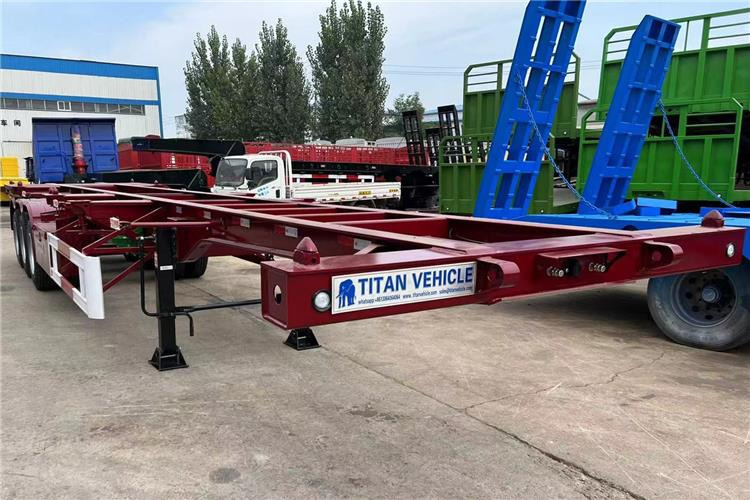 TITAN 40ft Skeleton Trailer Price for Sale In Guyana - Poluprikolica-šasija: slika TITAN 40ft Skeleton Trailer Price for Sale In Guyana - Poluprikolica-šasija TITAN 40ft Skeleton Trailer Price for Sale In Guyana - Poluprikolica-šasija: slika TITAN 40ft Skeleton Trailer Price for Sale In Guyana - Poluprikolica-šasija