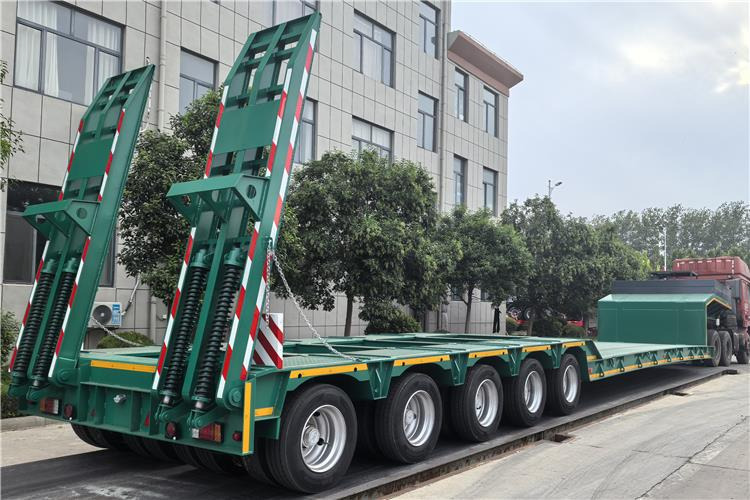 TITAN 5 Axle Low Bed Trailer for Sale In Nigeria - Poluprikolica s niskim utovarivačem: slika TITAN 5 Axle Low Bed Trailer for Sale In Nigeria - Poluprikolica s niskim utovarivačem TITAN 5 Axle Low Bed Trailer for Sale In Nigeria - Poluprikolica s niskim utovarivačem: slika TITAN 5 Axle Low Bed Trailer for Sale In Nigeria - Poluprikolica s niskim utovarivačem
