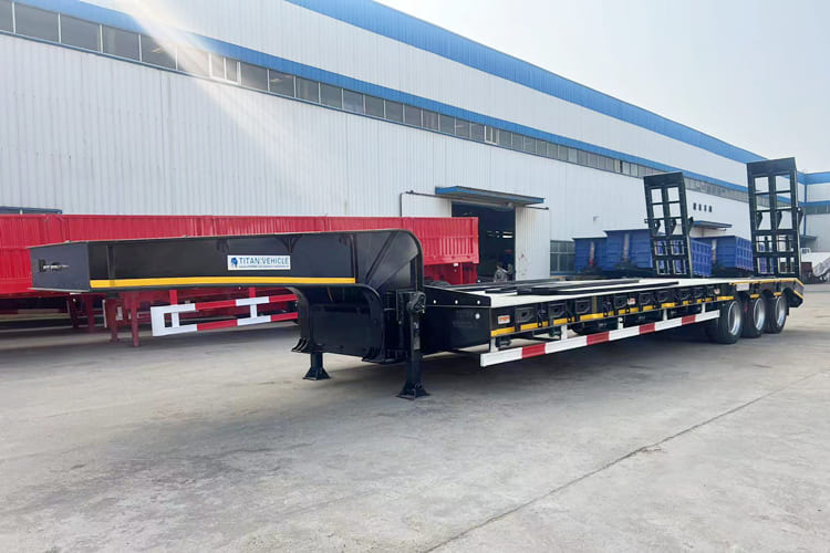 TITAN Low Bed Semi Trailer for Sale in Saudi Arabia - Poluprikolica s niskim utovarivačem: slika TITAN Low Bed Semi Trailer for Sale in Saudi Arabia - Poluprikolica s niskim utovarivačem TITAN Low Bed Semi Trailer for Sale in Saudi Arabia - Poluprikolica s niskim utovarivačem: slika TITAN Low Bed Semi Trailer for Sale in Saudi Arabia - Poluprikolica s niskim utovarivačem