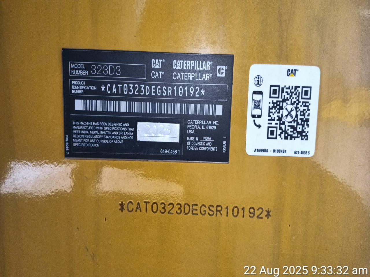 CATERPILLAR 323D3 - Bager: slika CATERPILLAR 323D3 - Bager CATERPILLAR 323D3 - Bager: slika CATERPILLAR 323D3 - Bager